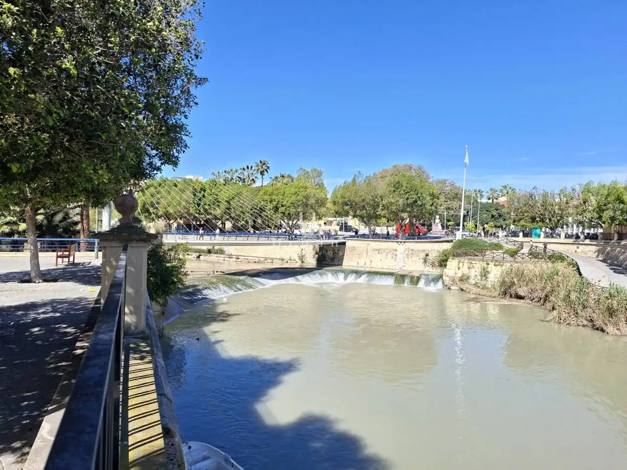 Vista exterior de Piso en venta en Murcia con Aire acondicionado y Trastero