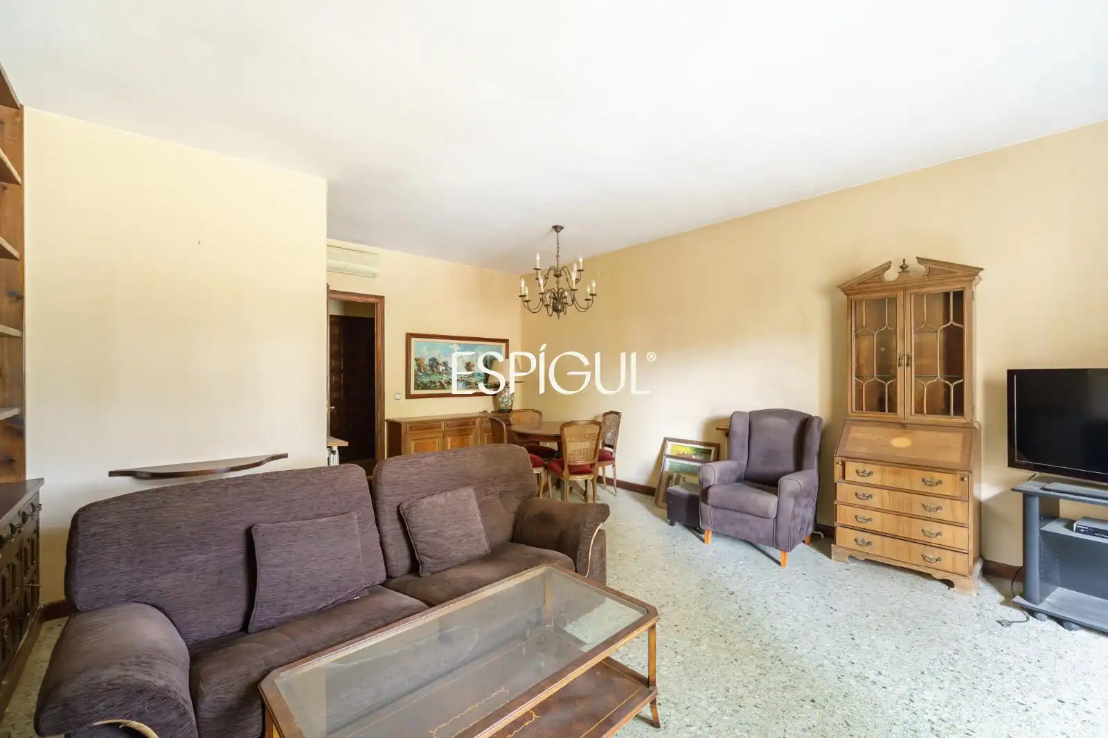 Wohnzimmer von Maisonette zum Verkauf in Alella mit Heizung, Terrasse und Balkon