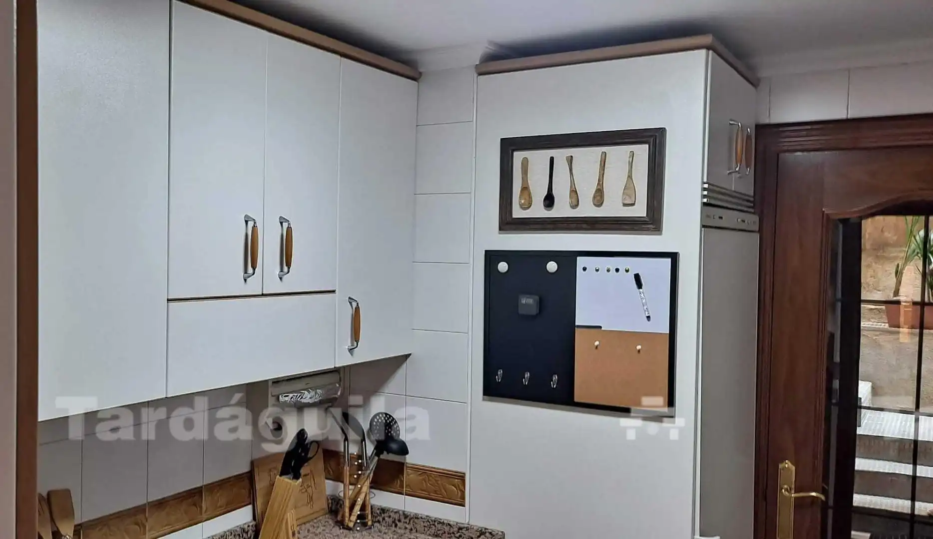 Kitchen of Flat for rent in Salamanca  with Heating, Terrace and Furnished