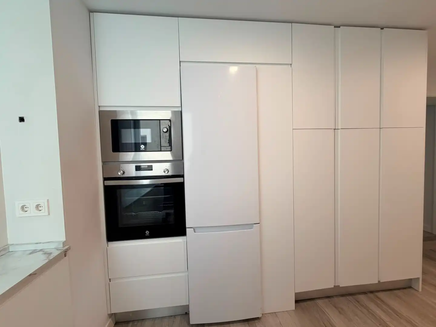 Kitchen of Flat for sale in Madrid  with Air Conditioner, Heating and Storage room