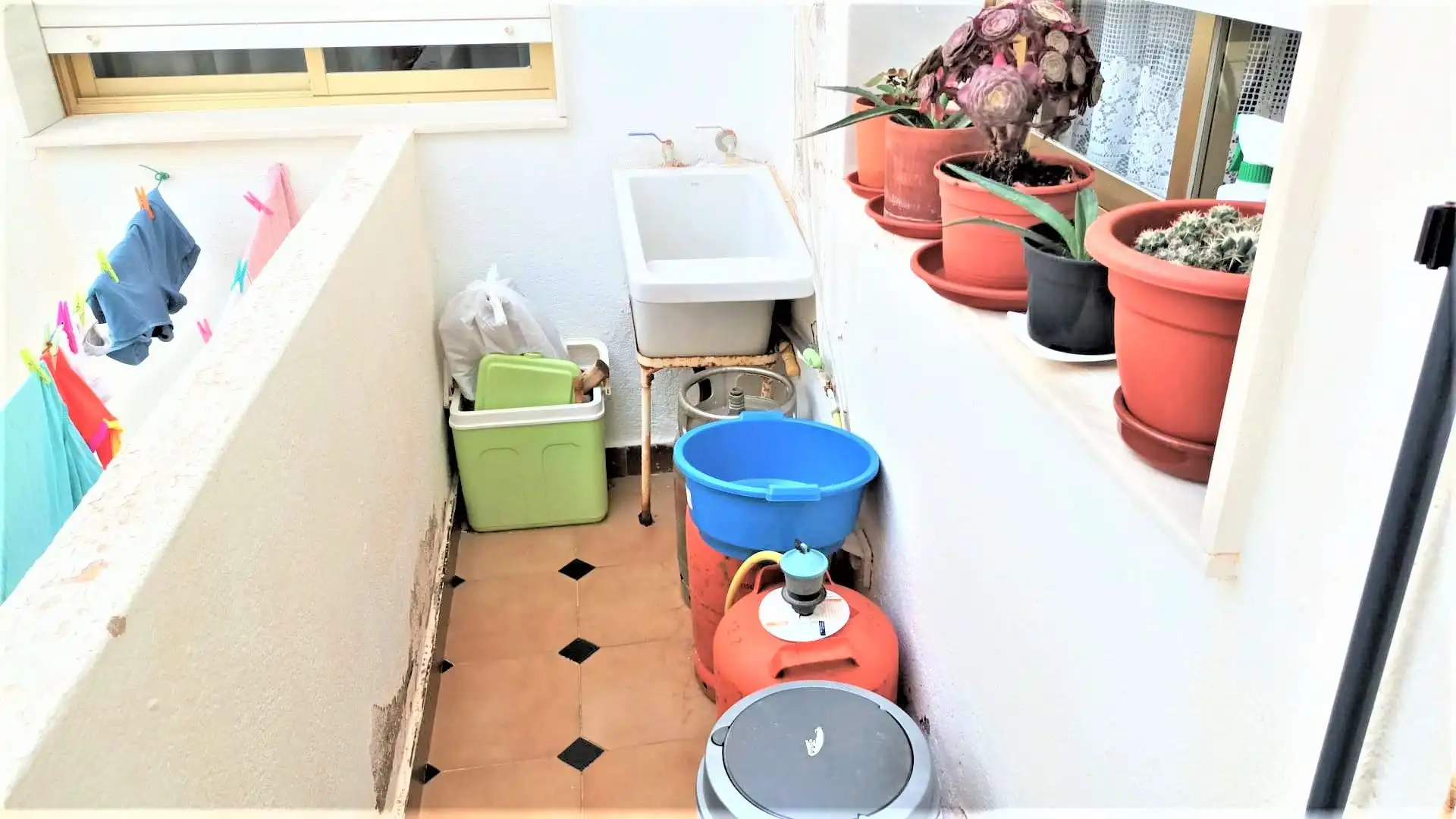 Balcony of Flat for sale in Carboneras