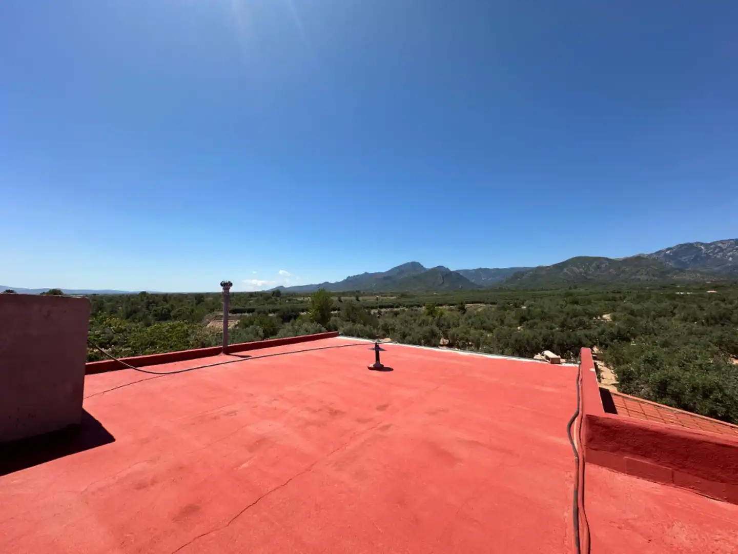 Terrassa de Finca rústica en venda en Aldover amb Calefacció, Jardí privat i Terrassa