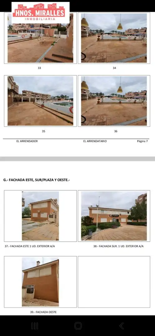 Exterior view of Commercial properties for rent in Santa Pola  with Air Conditioner, Terrace and Furnished