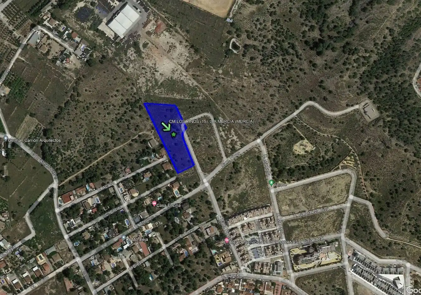 Terreny rústic en venda a Pedanías Norte