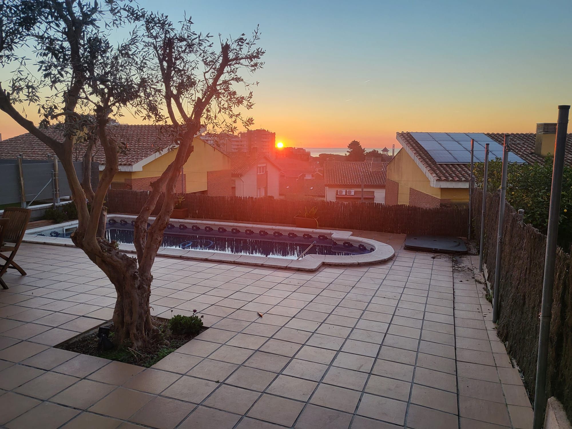 Swimming pool of Duplex for sale in Sant Vicenç de Montalt  with Air Conditioner, Heating and Private garden