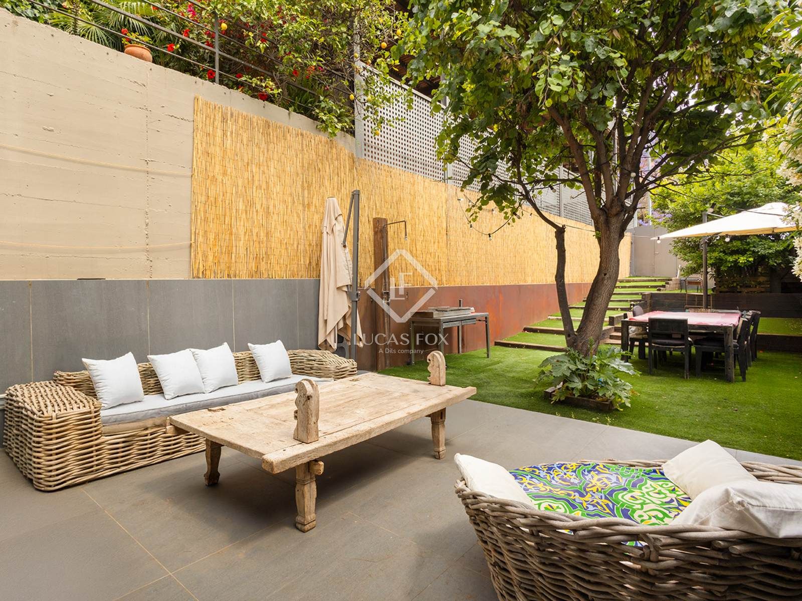 Terrace of House or chalet for sale in  Barcelona Capital  with Private garden, Terrace and Storage room
