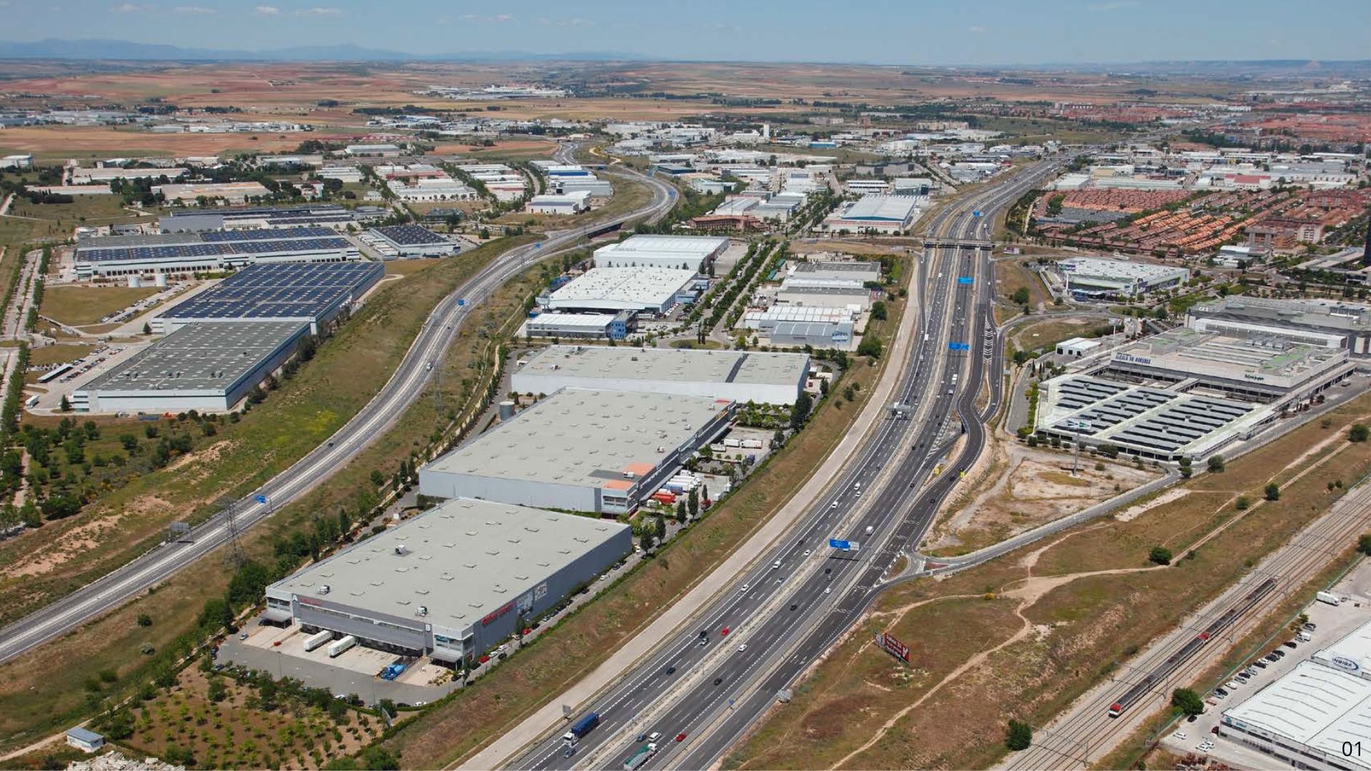 Exterior view of Industrial buildings to rent in Alcalá de Henares