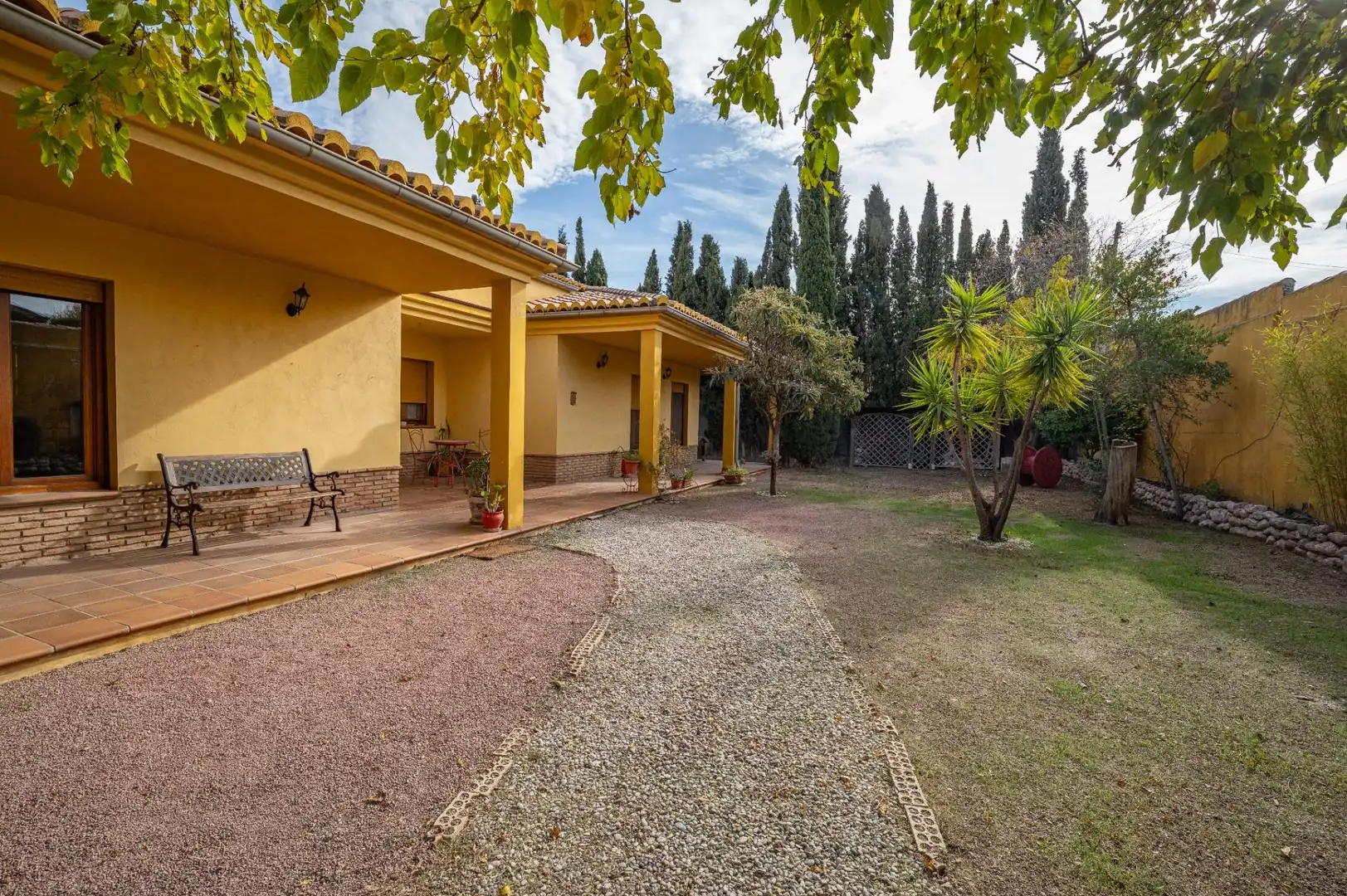 Garten von Haus oder Chalet zum Verkauf in Alhendín mit Heizung, Privatgarten und Terrasse