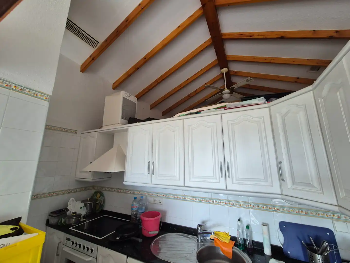 Cuina de Apartament en venda en Cartagena amb Aire condicionat, Terrassa i Traster