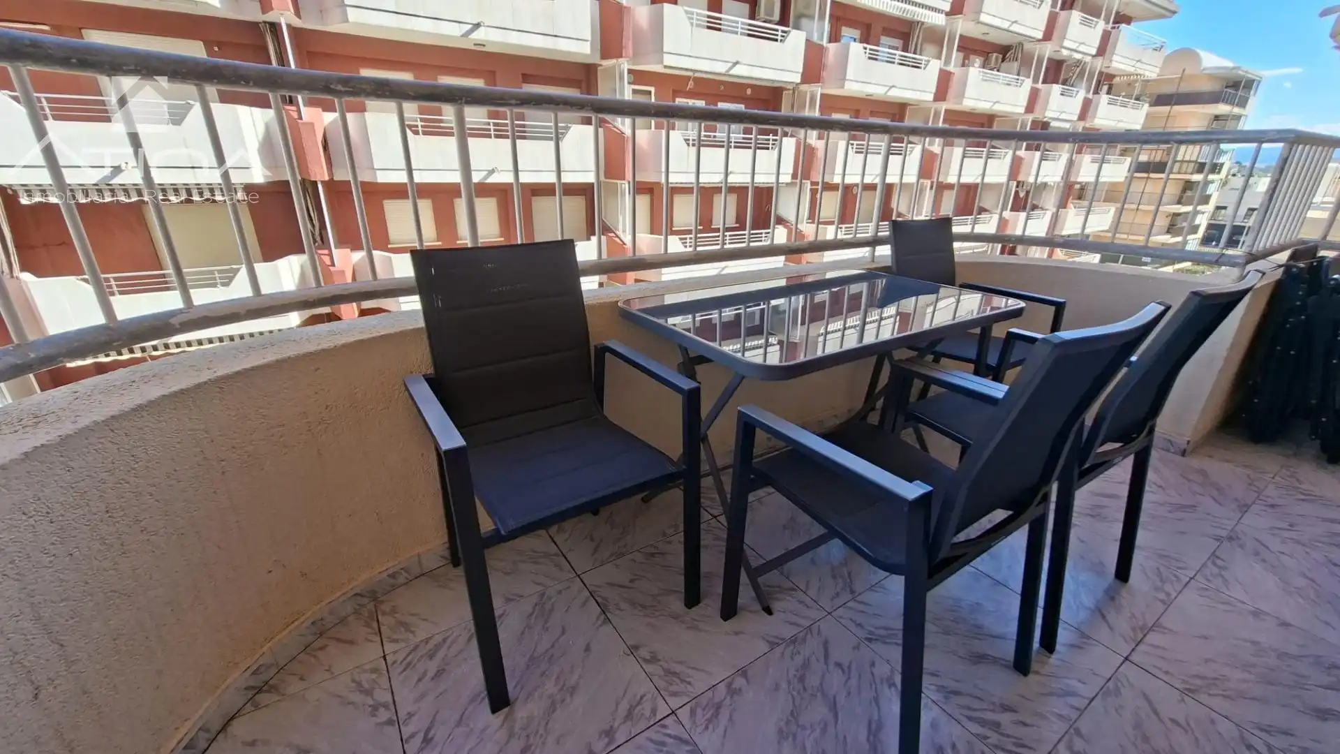 Terrasse von Wohnung zum Verkauf in Daimús mit Terrasse, Abstellraum und Gemeinschaftspool
