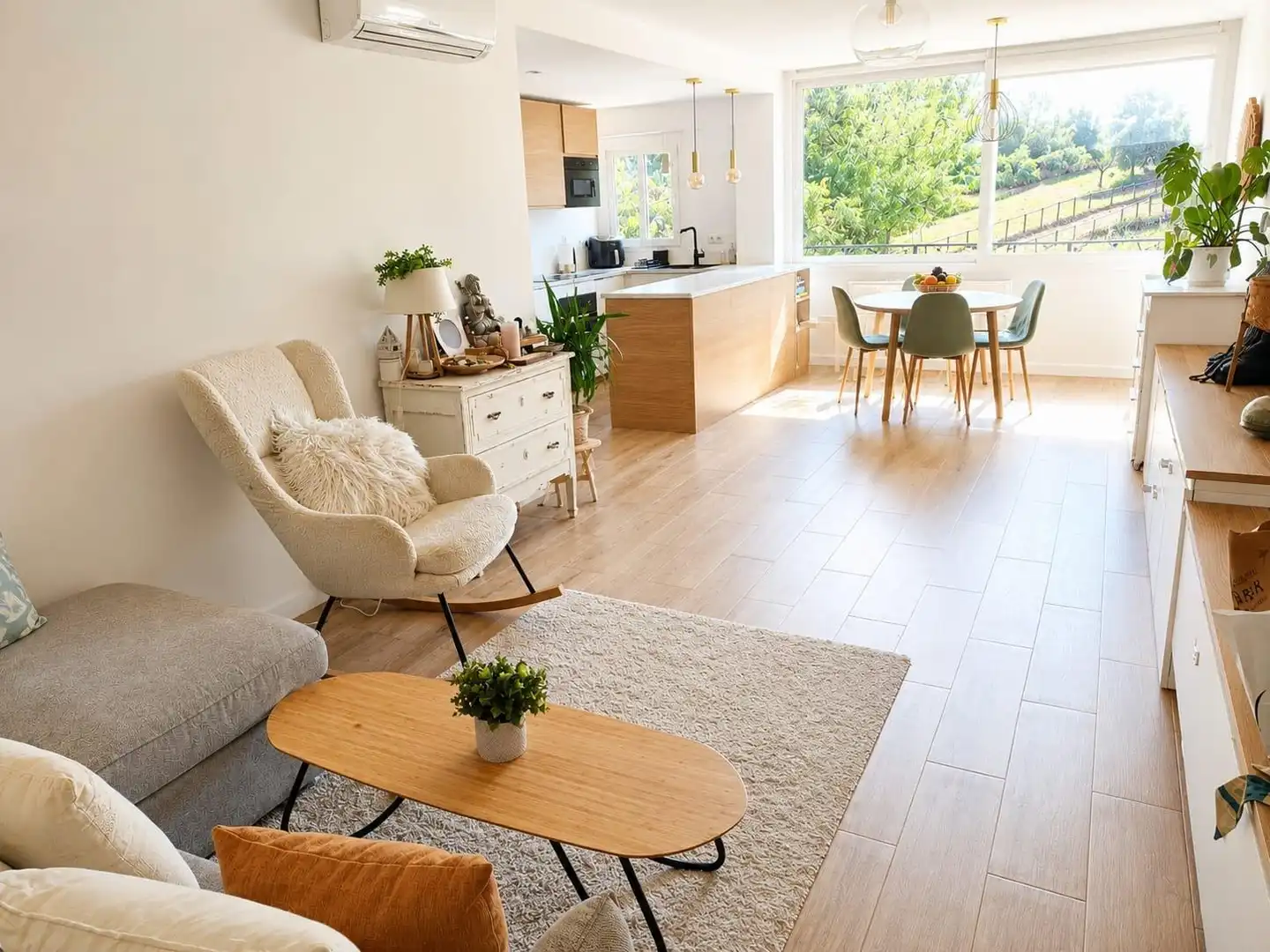 Sala de estar de Piso en venta en  Palma de Mallorca con Aire acondicionado y Piscina comunitaria