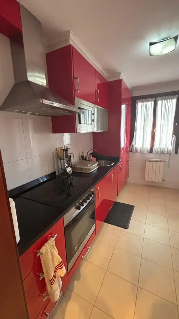 Küche von Wohnung zum Verkauf in Ramales de la Victoria mit Heizung, Terrasse und Möbliert