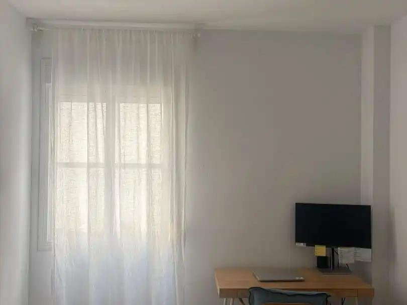 Bedroom of Flat for rent in Málaga  with Air Conditioner, Furnished and Washing machine