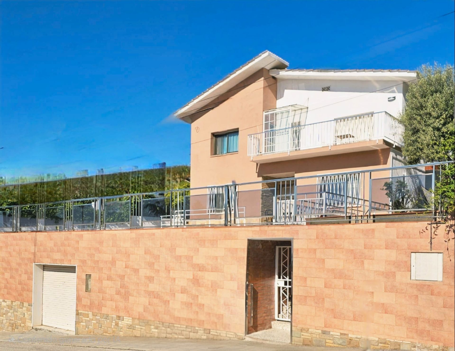 Vista exterior de Casa o chalet en venta en Badalona con Calefacción, Jardín privado y Terraza