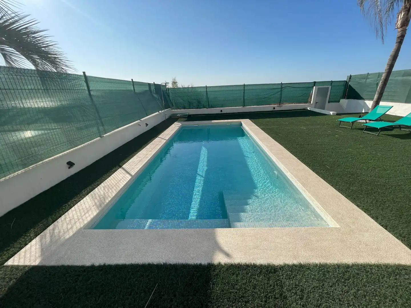 Piscina de Casa o chalet en venta en Burriana / Borriana con Aire acondicionado, Jardín privado y Trastero