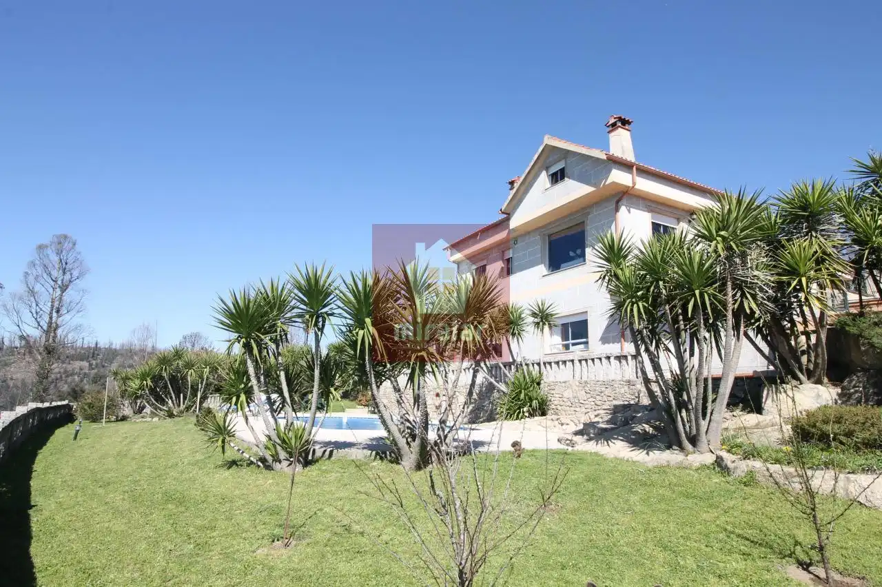 Exterior view of Houses for sale in As Neves    with Heating, Private garden and Swimming Pool
