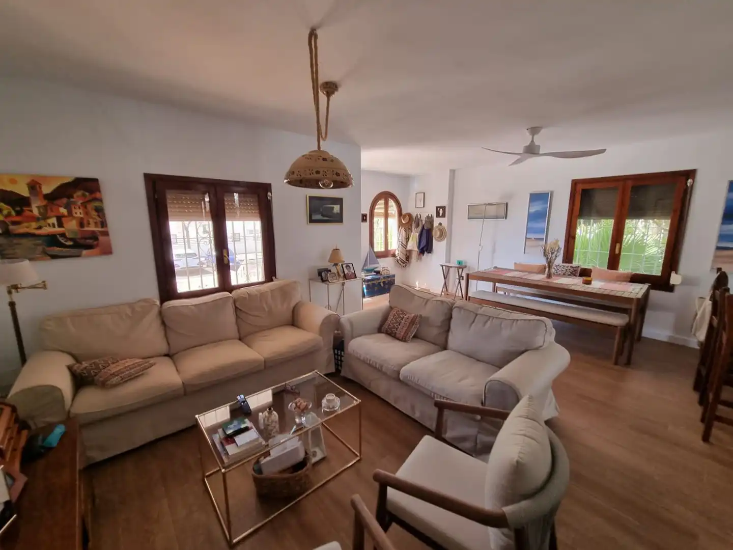Living room of Houses for sale in Torremolinos  with Air Conditioner and Terrace