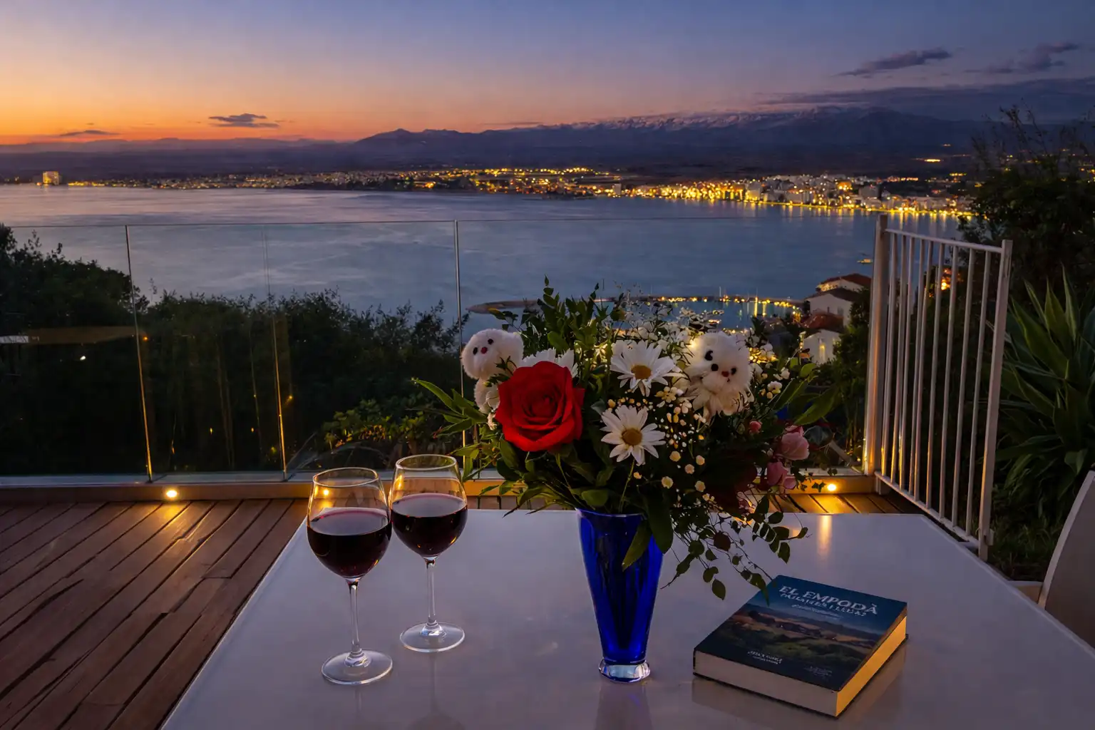 Terrasse von Maisonette zum Verkauf in Roses mit Klimaanlage, Heizung und Privatgarten