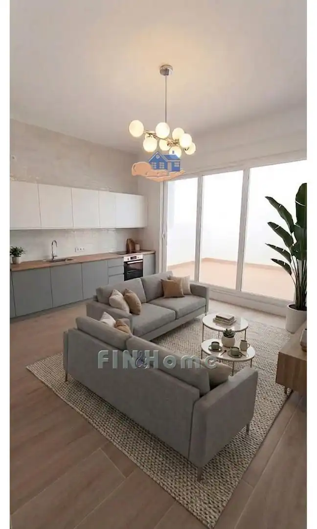 Wohnzimmer von Wohnung zum Verkauf in Sevilla mit Klimaanlage und Heizung