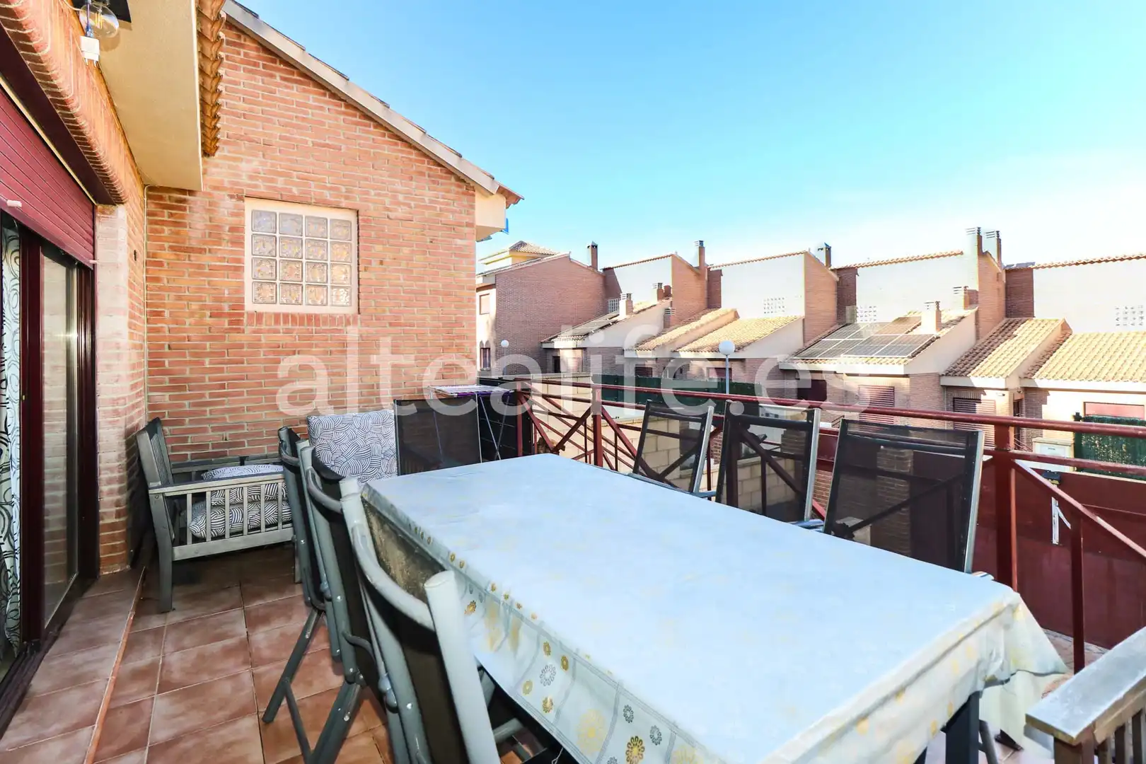 Terraza de Casa adosada en venta en La Nucia con Calefacción, Terraza y Piscina comunitaria