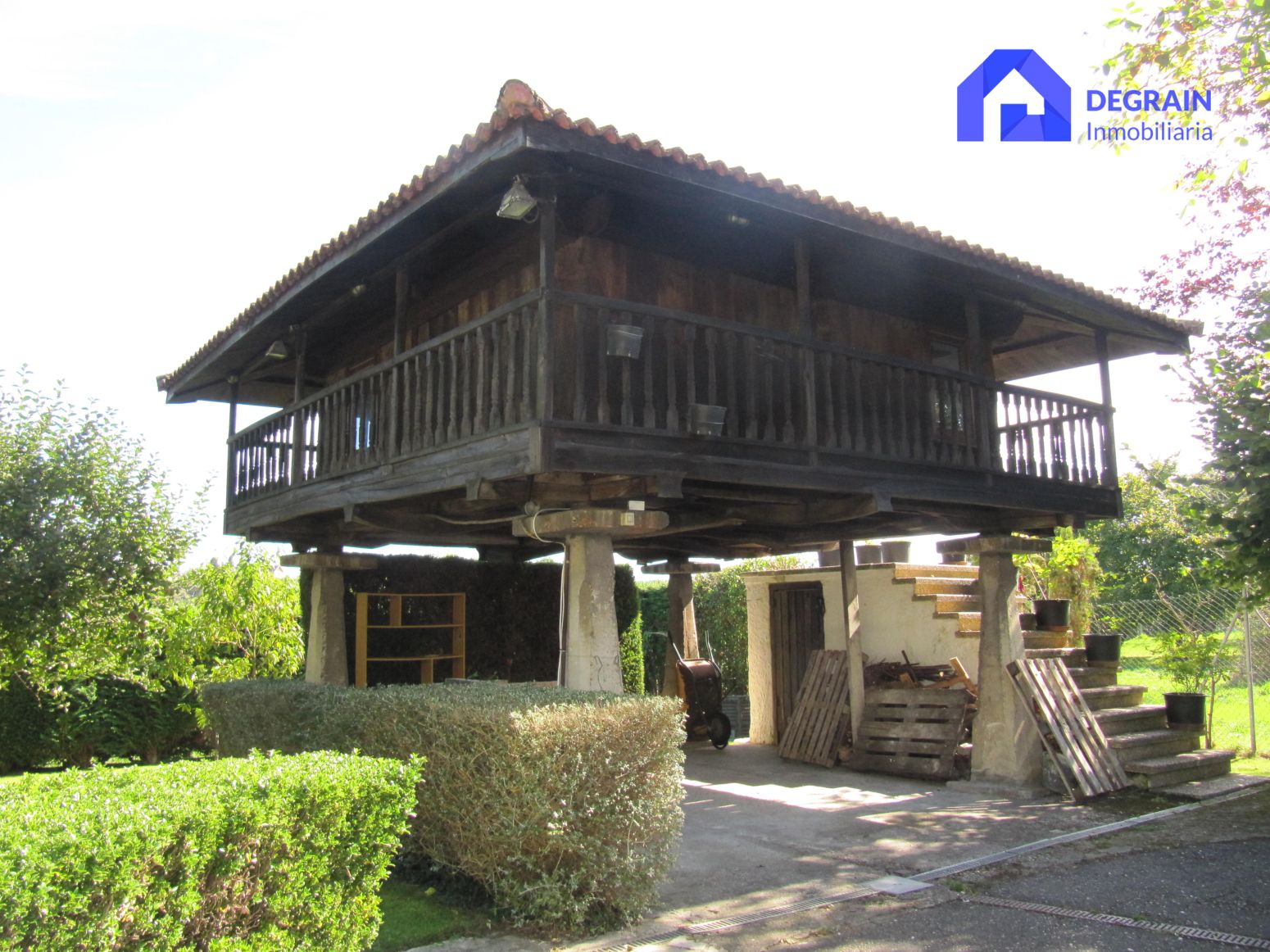 Exterior view of House or chalet for sale in Noreña  with Heating