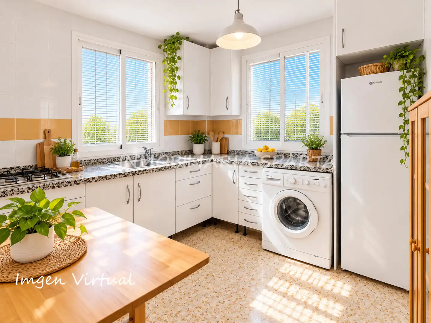 Cocina de Casa adosada en venta en Alcalá del Río, Sevilla