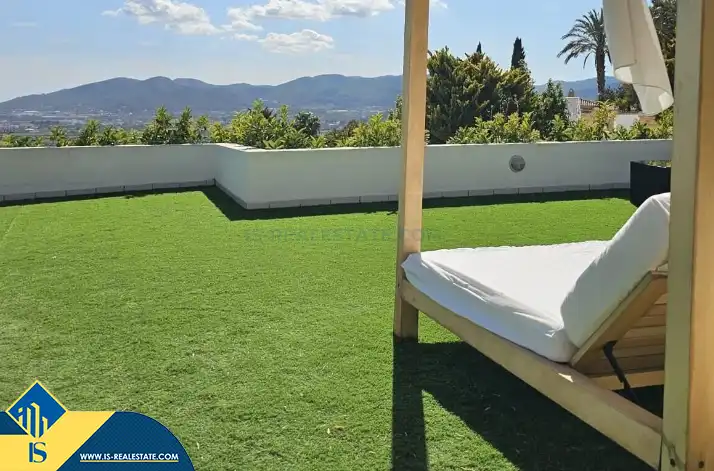 Terrace of Houses for sale in Santa Eulària des Riu  with Terrace, Swimming Pool and Furnished