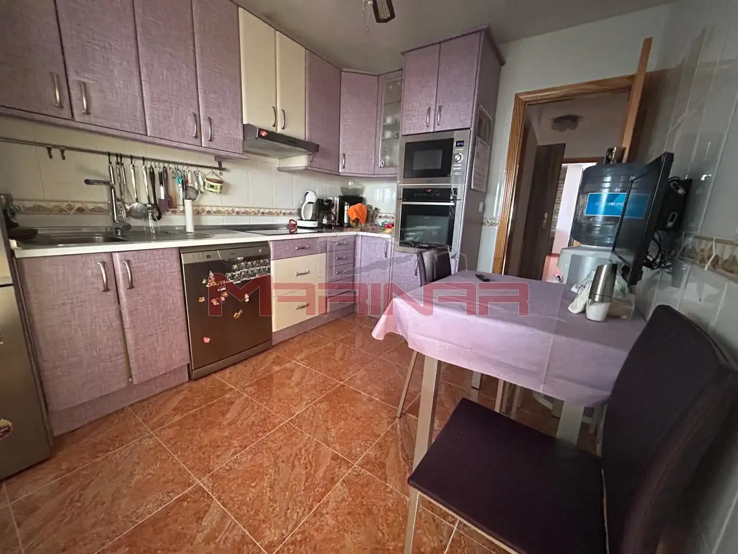 Cuina de Casa adosada en venda en Seseña amb Aire condicionat, Calefacció i Jardí privat