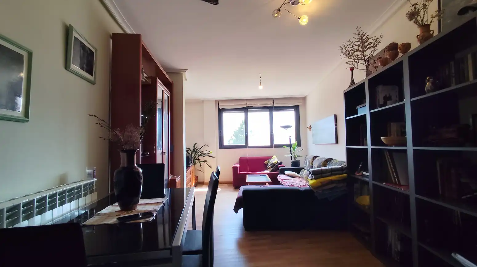 Sala de estar de Piso en venta en Villamediana de Iregua con Calefacción, Parquet y Terraza