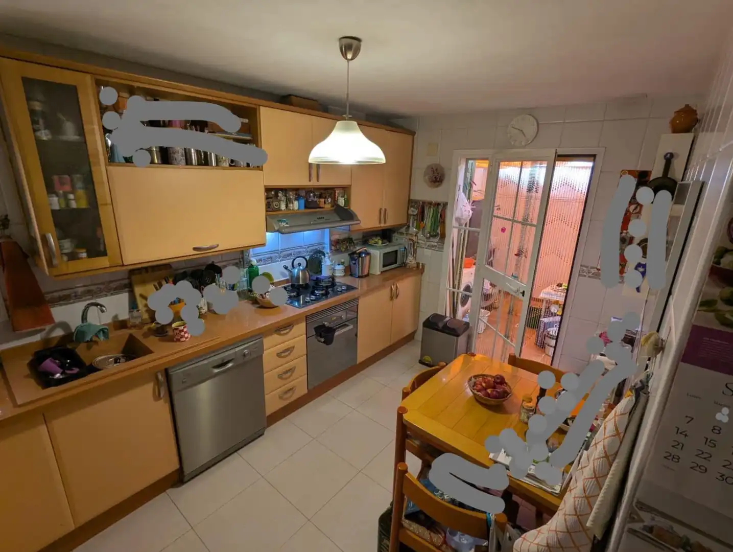 Cuina de Casa o xalet en venda en Granada amb Aire condicionat, Calefacció i Terrassa