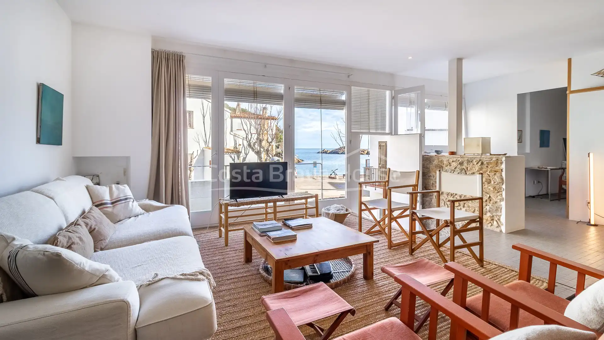 Sala de estar de Casa o chalet en venta en Begur con Calefacción, Terraza y Trastero