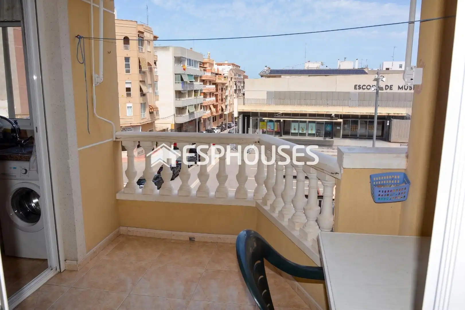 Terraza de Apartamento en venta en Guardamar del Segura con Aire acondicionado, Amueblado y Balcón