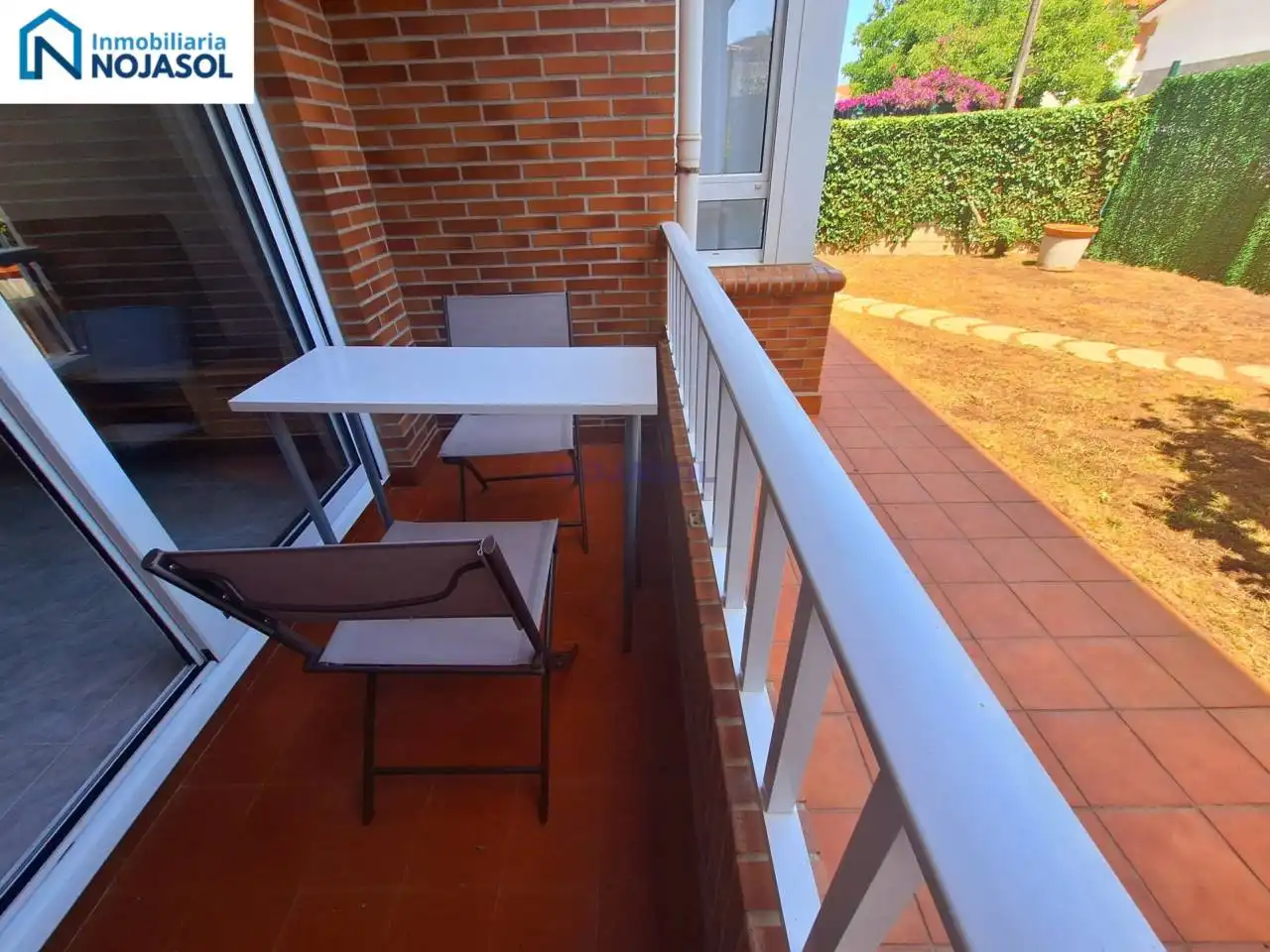 Terrassa de Apartament de lloguer en Noja amb Calefacció, Jardí privat i Terrassa