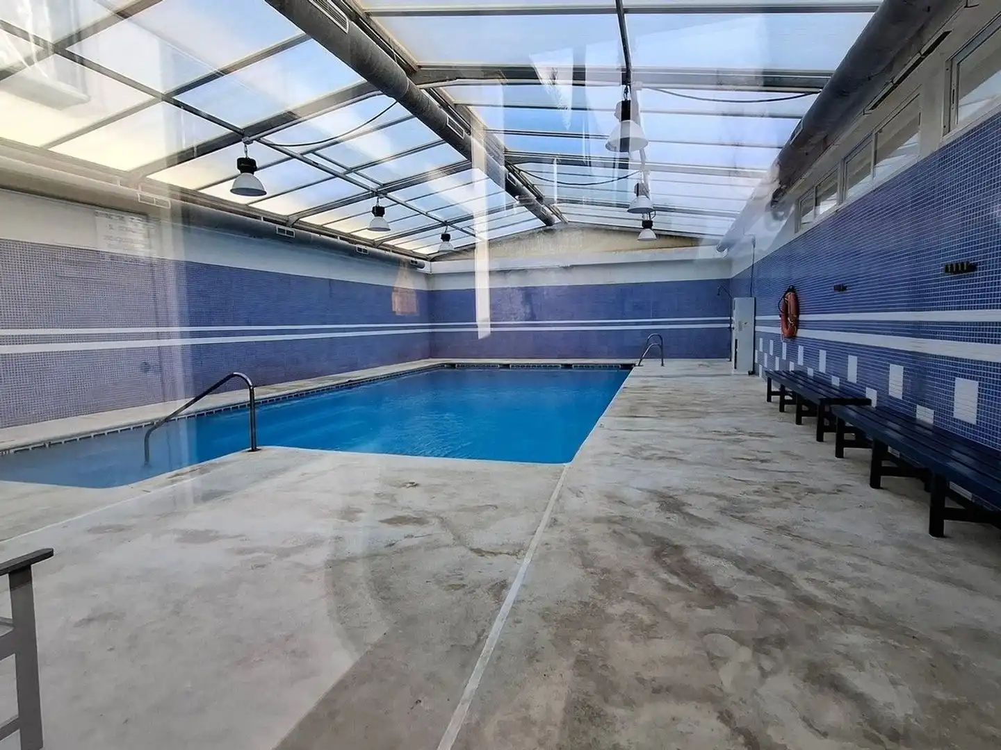Swimming pool of Detached homes for sale in Vera  with Air Conditioner, Terrace and Storage room