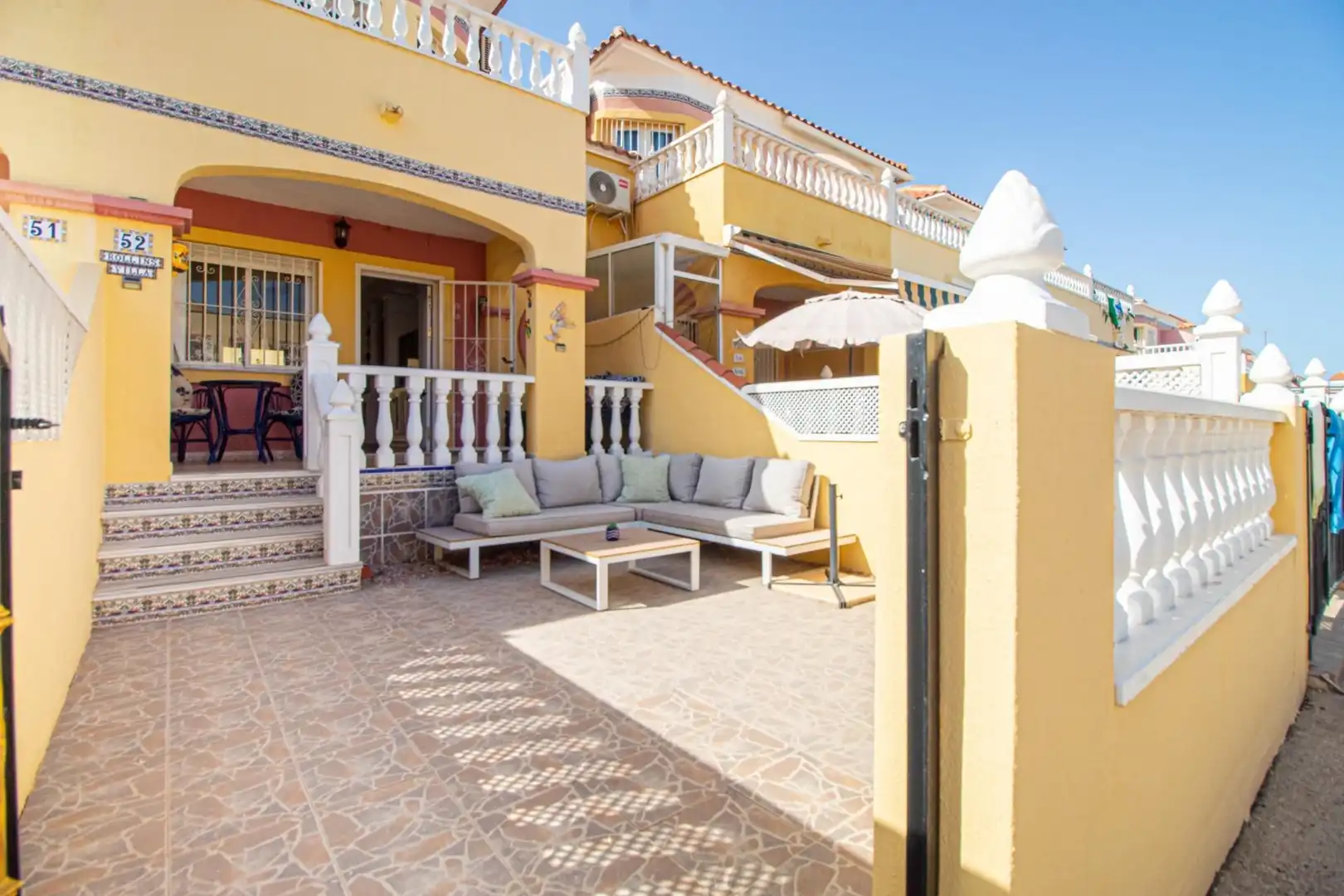 Terrassa de Casa adosada en venda en Orihuela amb Aire condicionat, Calefacció i Terrassa