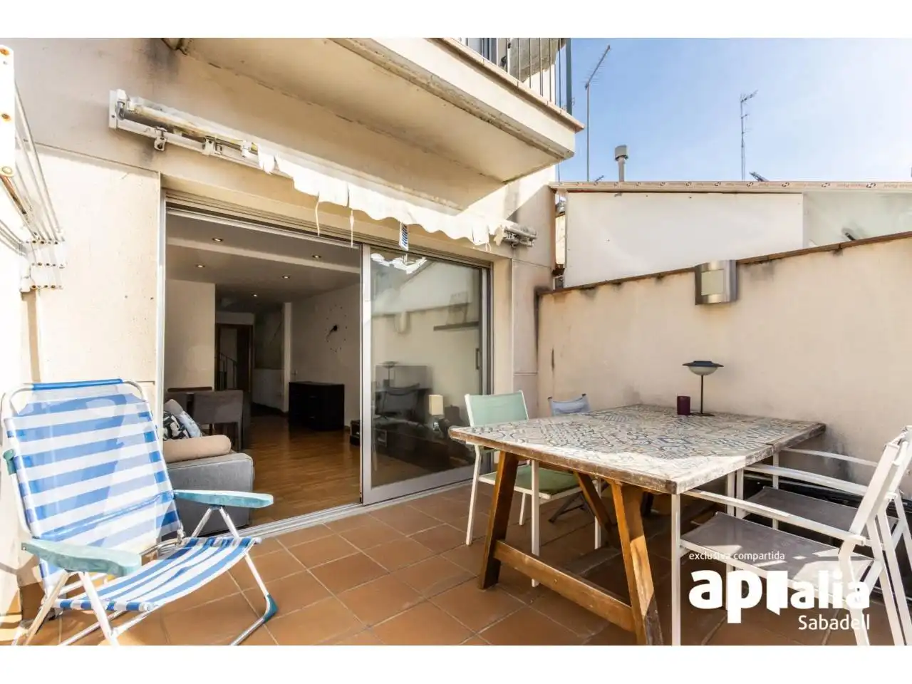 Terraza de Casa o chalet en venta en Sabadell con Aire acondicionado, Calefacción y Jardín privado