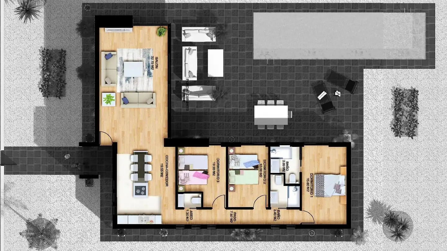 Casa amb piscina en venda a Vera Ciudad, imagen 3