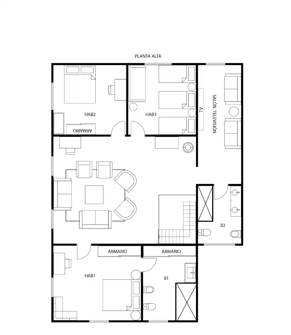 Casa o chalet de alquiler en Tegueste con Jardín privado, Terraza y Amueblado