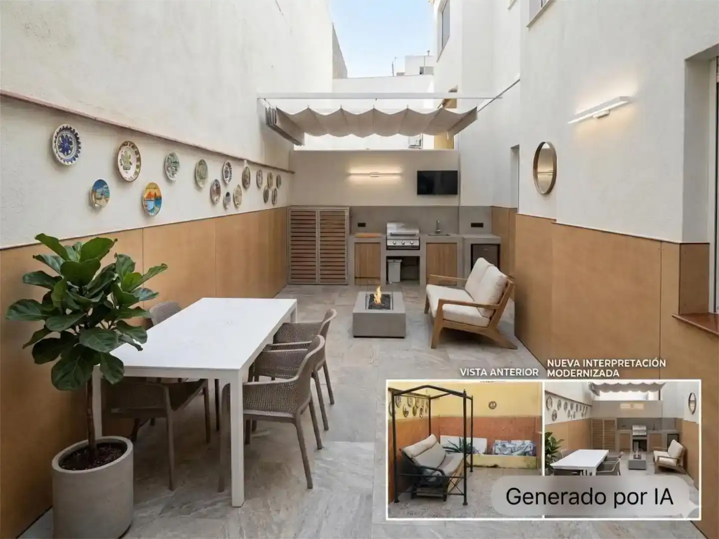 Terrassa de Casa adosada en venda en Málaga Capital amb Aire condicionat i Balcó