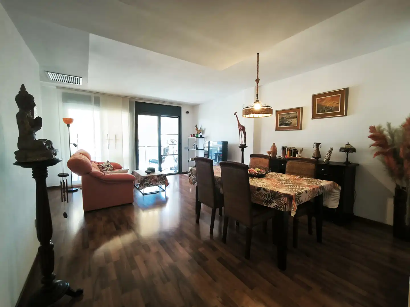 Wohnzimmer von Wohnung zum Verkauf in La Ràpita mit Klimaanlage, Terrasse und Möbliert