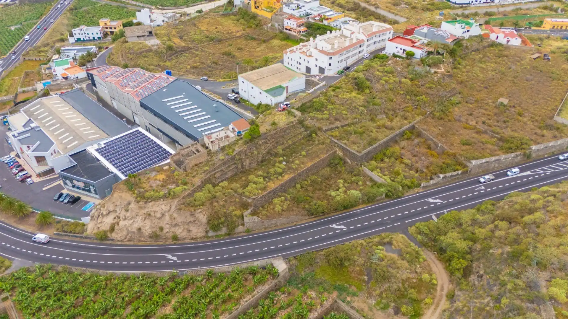 Vista exterior de Terreno industrial en venta en La Guancha