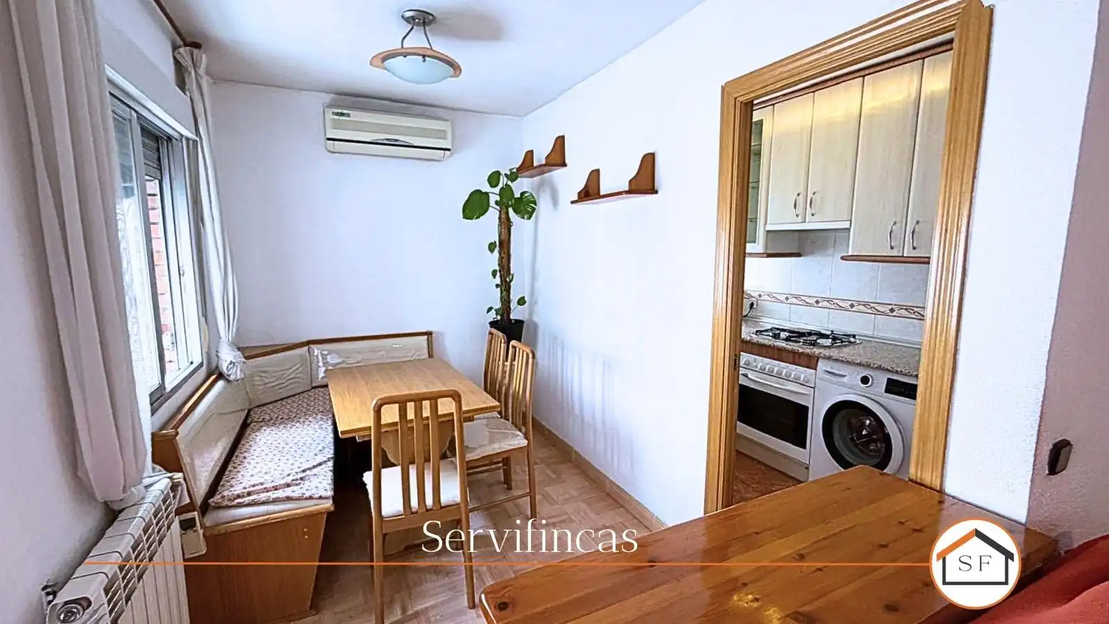 Kitchen of Flat for sale in Madrid  with Air Conditioner, Heating and Parquet flooring