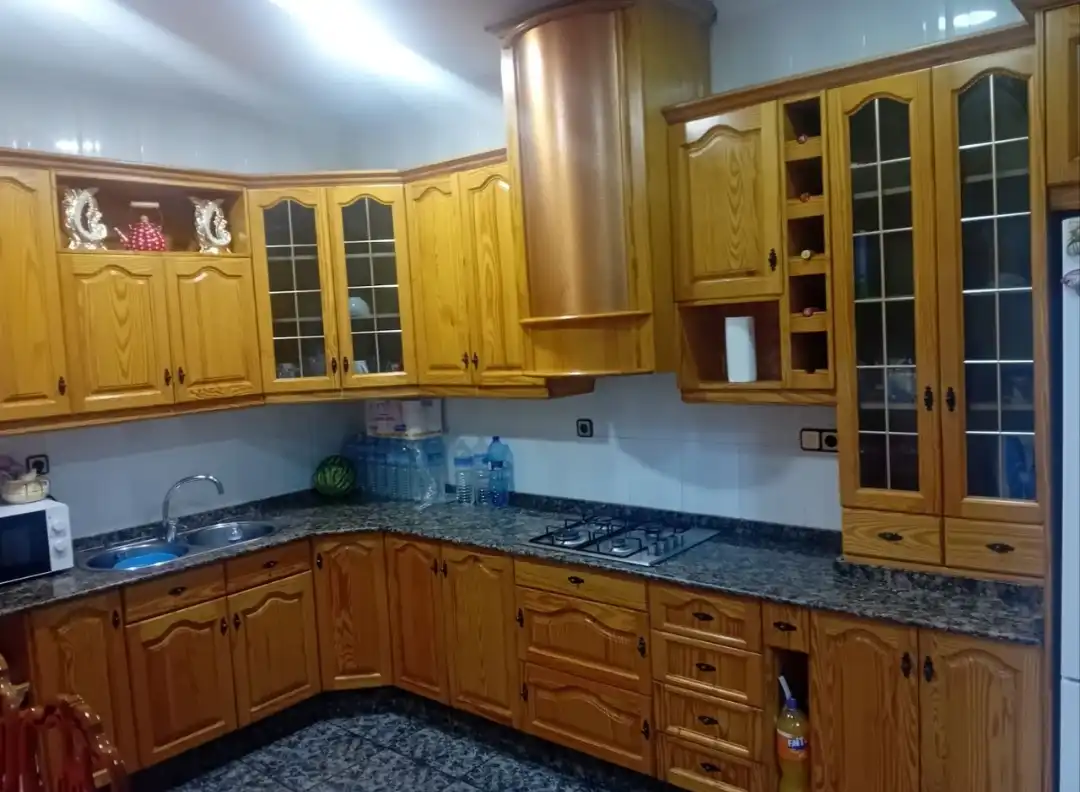 Cuina de Casa adosada en venda en Cartagena amb Aire condicionat, Terrassa i Traster