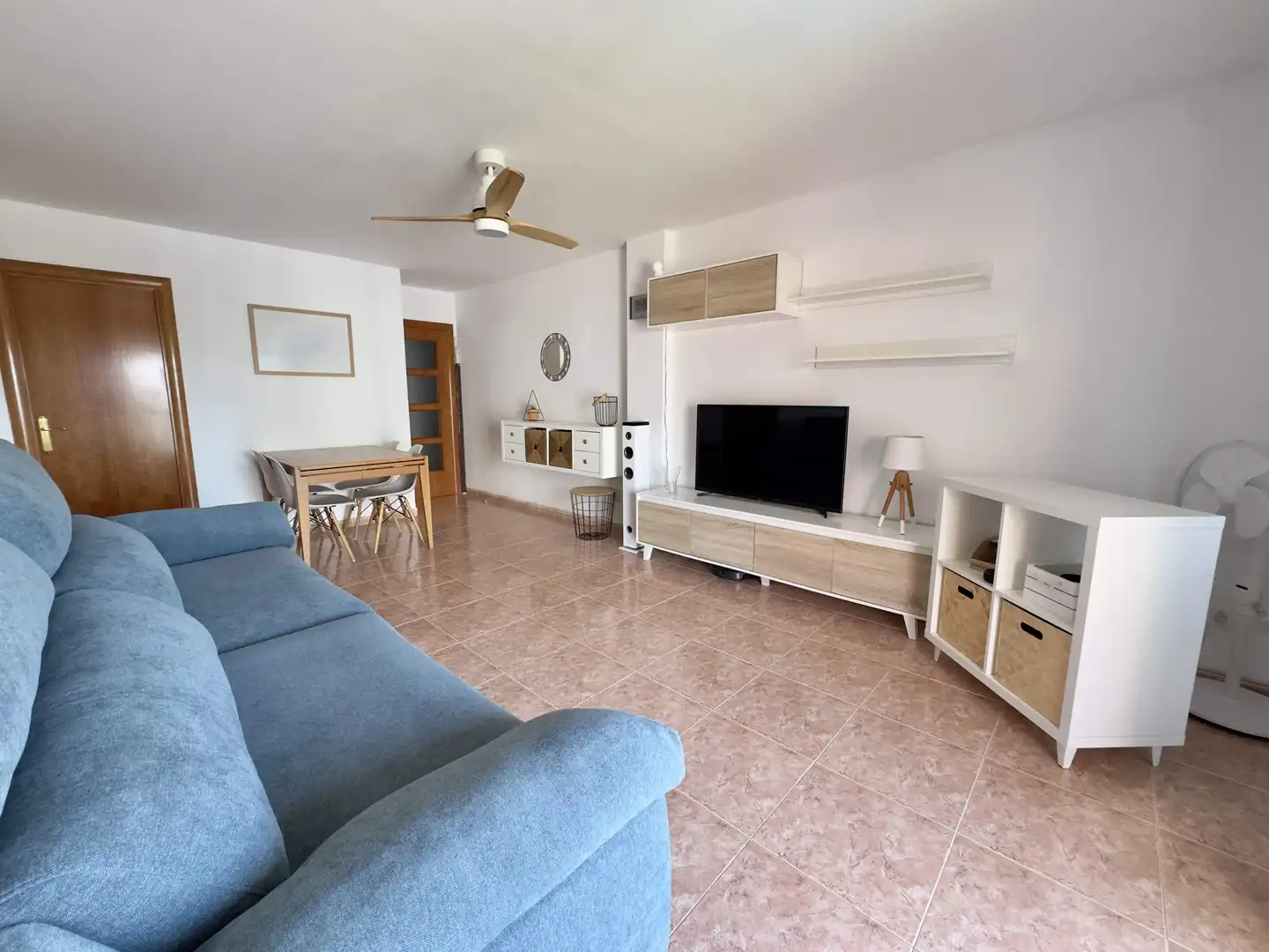 Sala de estar de Piso en venta en Malgrat de Mar con Jardín privado, Terraza y Balcón