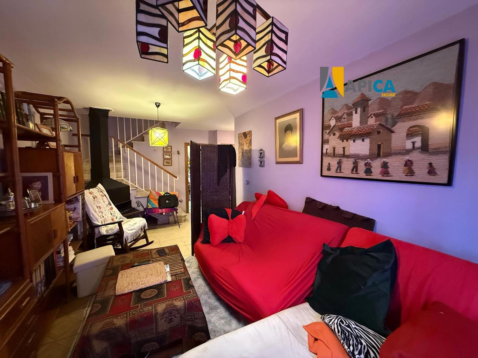 Living room of Single-family semi-detached for sale in Algeciras  with Air Conditioner, Heating and Terrace