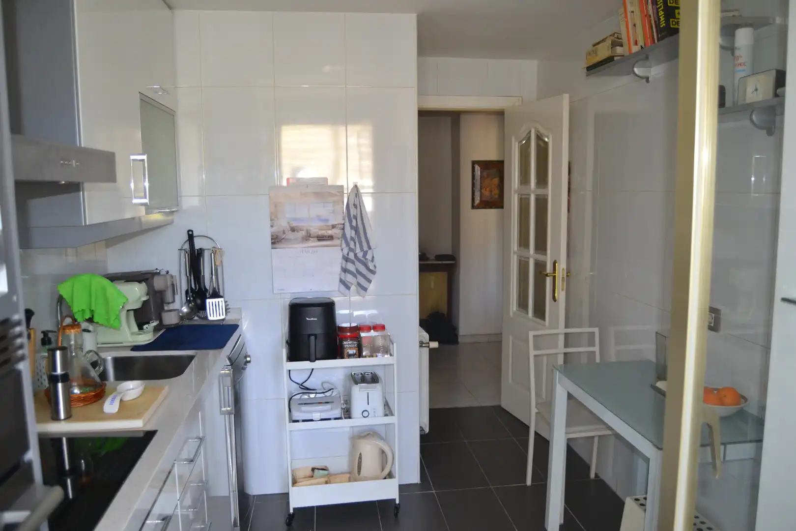 Cocina de Piso en venta en Madrid con Calefacción, Jardín privado y Parquet