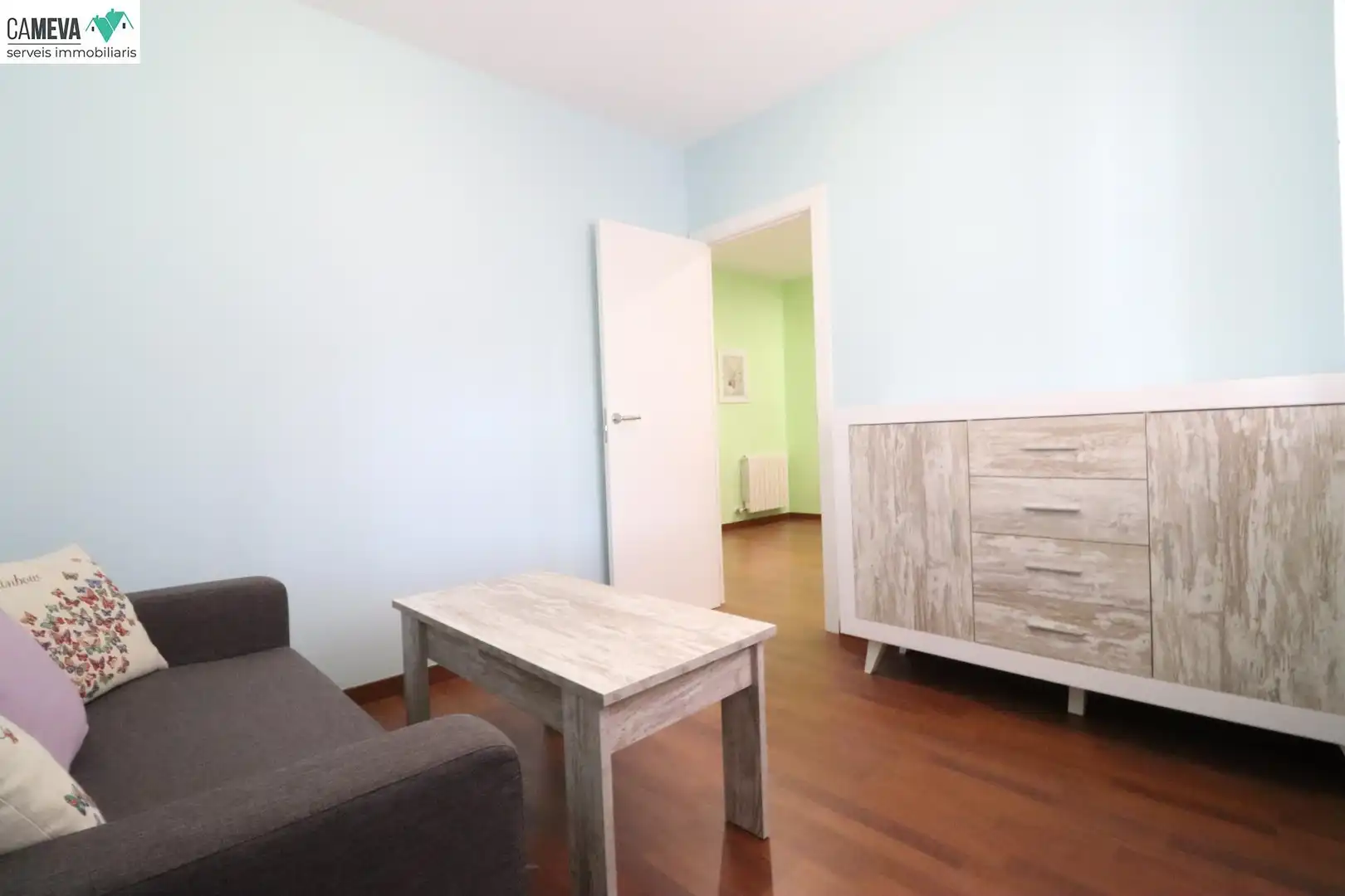 Bedroom of Flat for sale in Sabadell  with Heating, Parquet flooring and Terrace