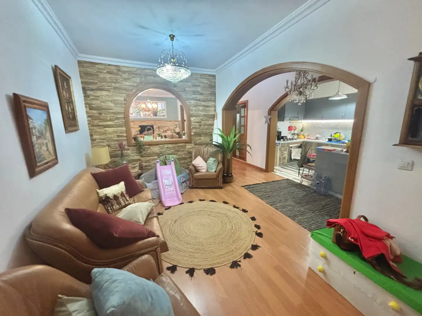 Sala de estar de Casa o chalet en venta en Candelaria con Terraza, Trastero y Balcón