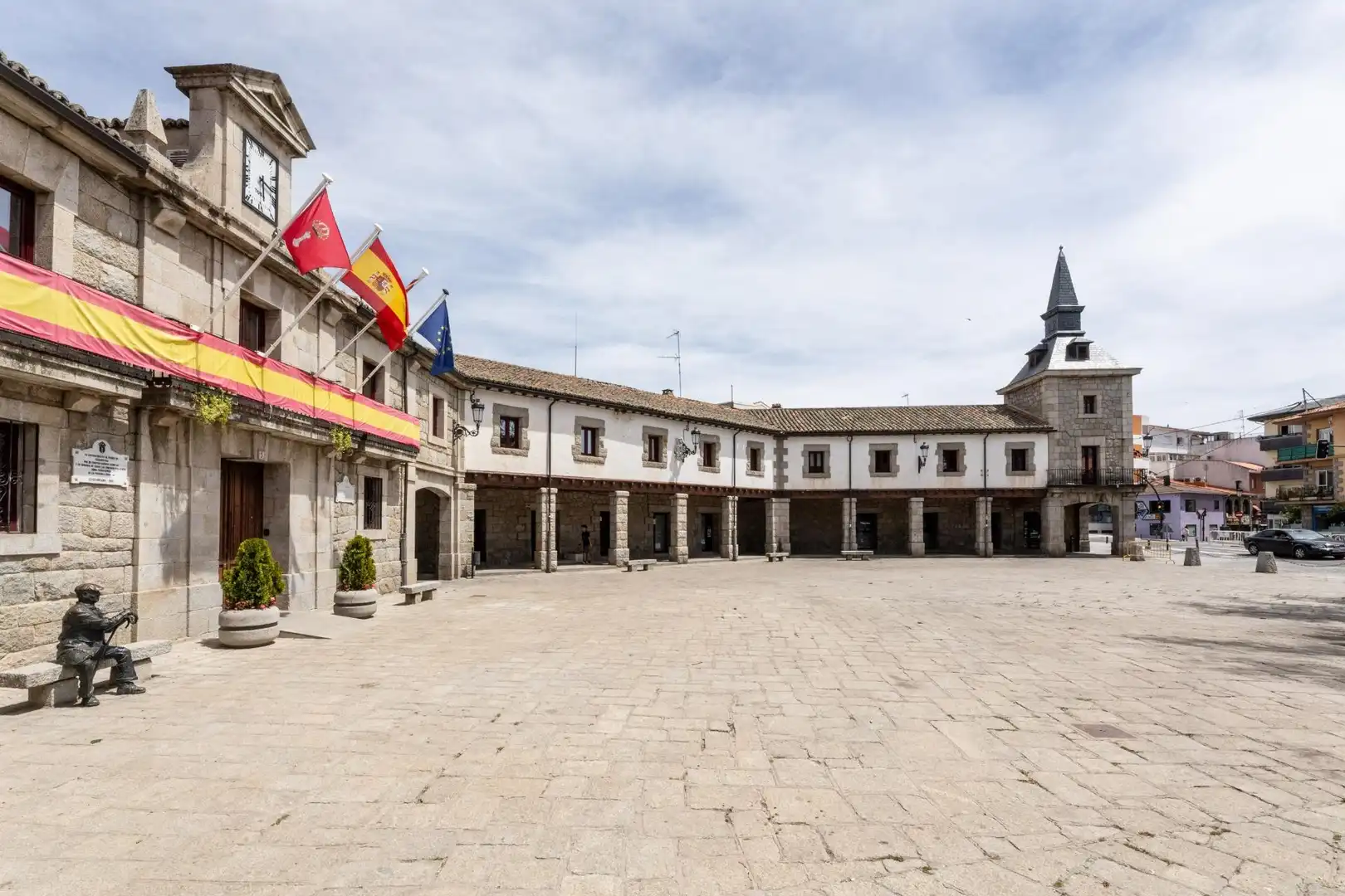 Vista exterior de Residencial en venda en Guadarrama