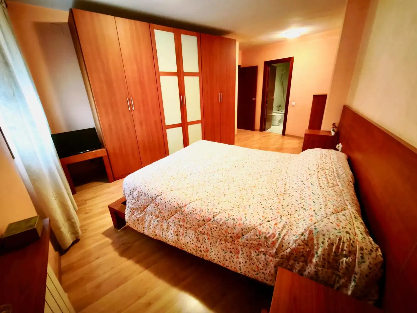 Bedroom of Flat for sale in Sabadell  with Air Conditioner, Heating and Parquet flooring